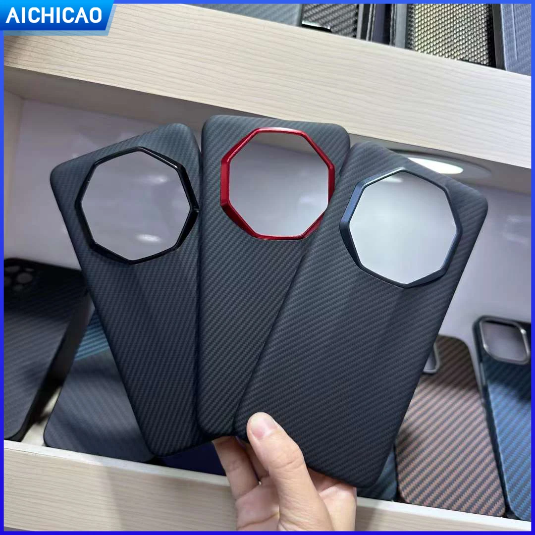 Чехол ACC-Carbon из настоящего углеродного волокна для Huawei Mate 60Rs чехол телефона