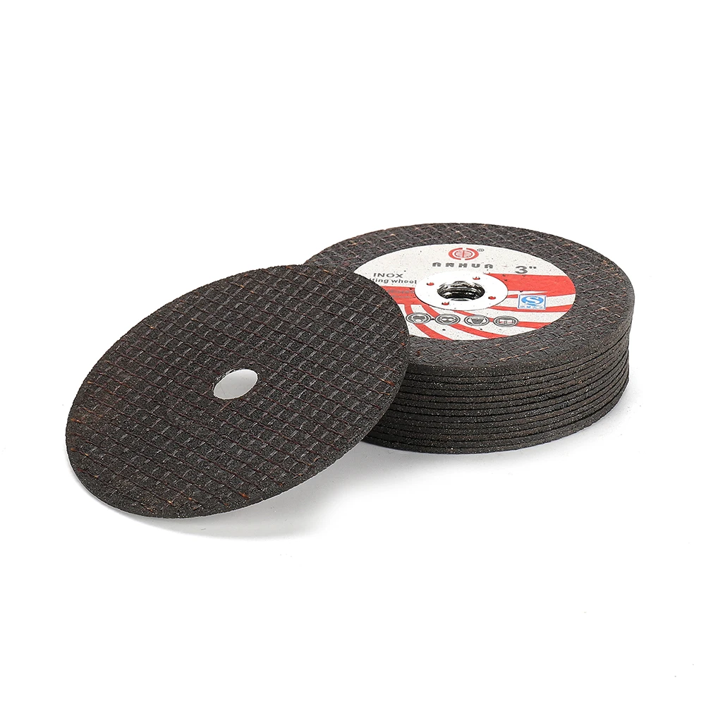 

10mm Cutting Disc 15pcs 75mm Black Circular Composite Corundum Abrasive Cutting Disc For Angle Grinder Grinding Wheel