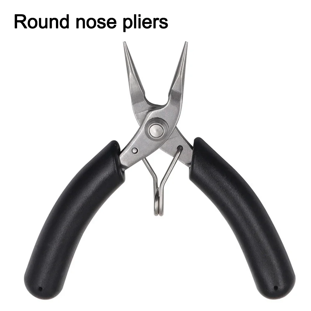 Мини-щипцы, диагональные плоскогубцы, остроконечные круглые плоскогубцы, изогнутые щипцы для DIY, небольшие ювелирные изделия, кусачки для электрического кабеля ﻿