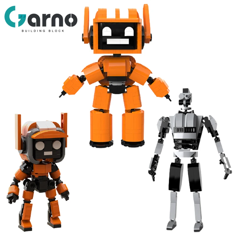 

MOC Animation Love-Death-Robot K-VRC Model Building Block Toy Creativity Smart Future Robot Bricks Child Gfit Toys for Kids