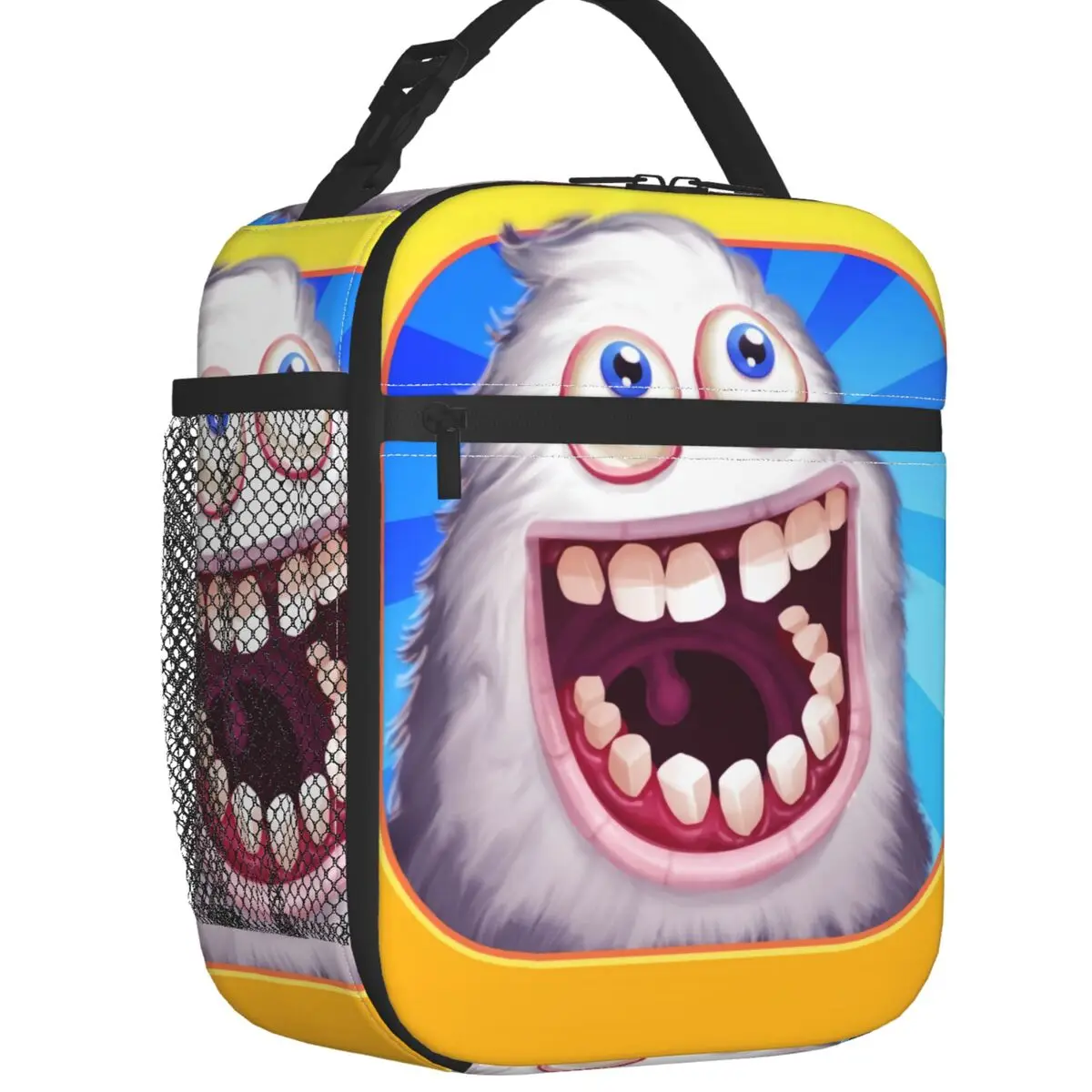 Custom My Singing Monsters Lunch Bag Women Cooler Thermal Insulated Lunch Boxes for Adult Office