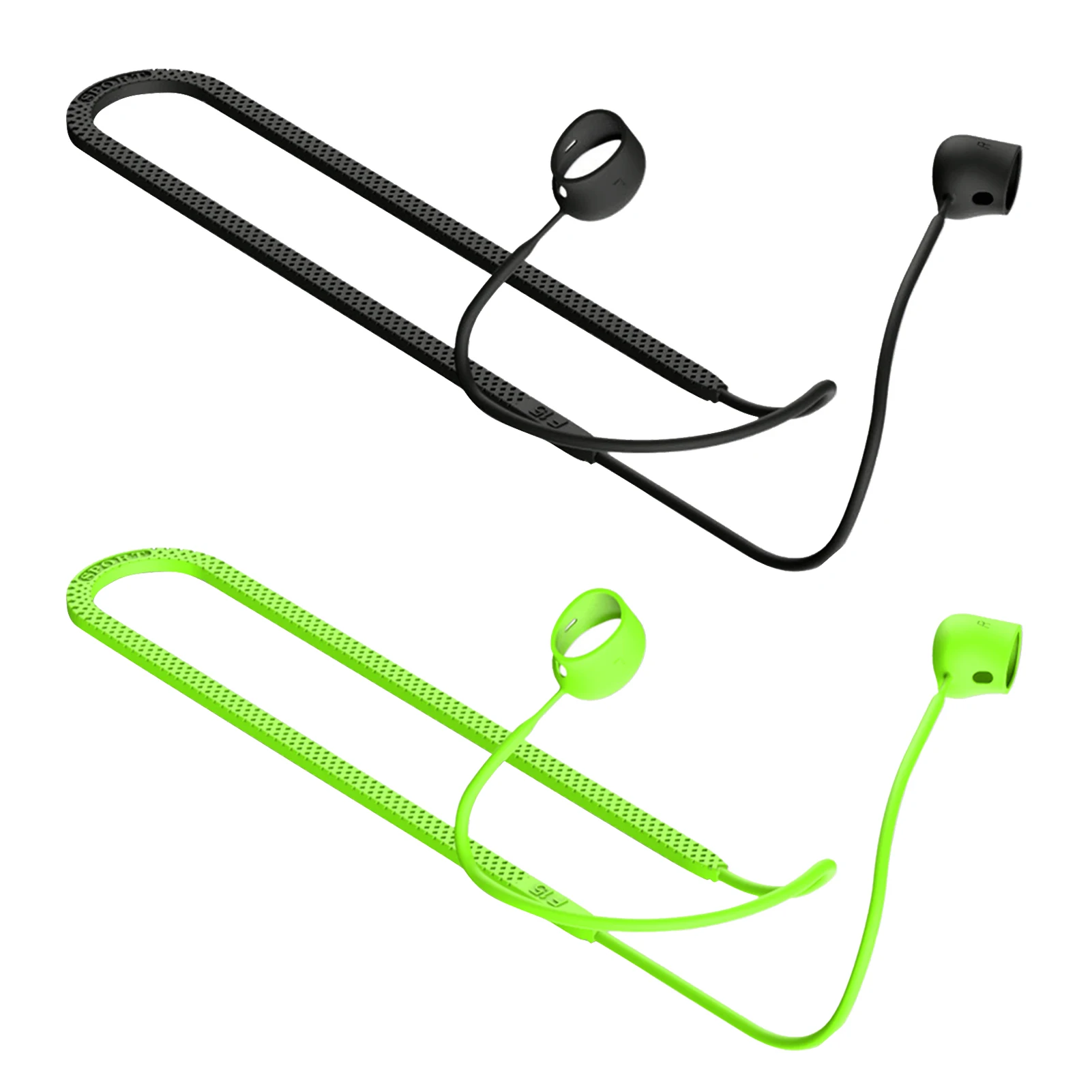 

Newest Anti-Lost Earbuds Strap For 1MORE EVO Earphone Holder Silicone Cable Headset Silicone Neck Strap Cord String Accessories