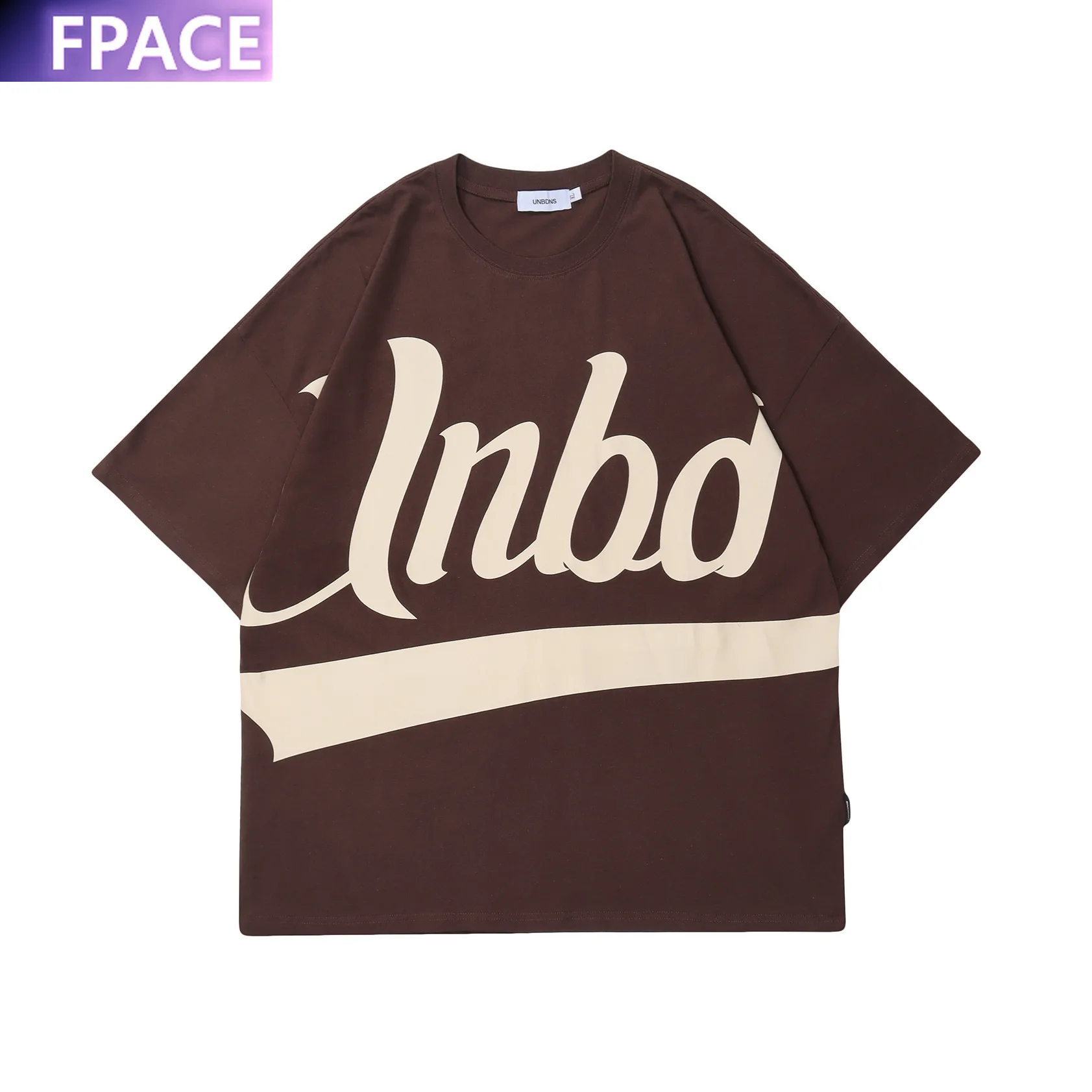 

Summer 2022 Street Tide Brand Retro Alphabet Oversize Short-Sleeved T-shirt Classic Men's and Women's Loose Large Size Clothing