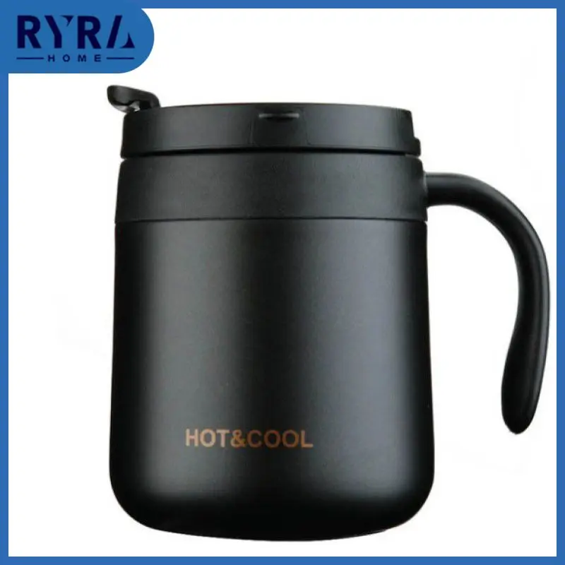 

350ml/500ml Vacuum Flask Insulated Cup Water Bottle Coffee Cup Smart Thermos Bottle 304 Stainless Steel With High Beauty 2023