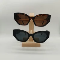 black cat eye sunglasses for women fashion brand luxury glasses male sunshade mirror wholesale 10 pieces