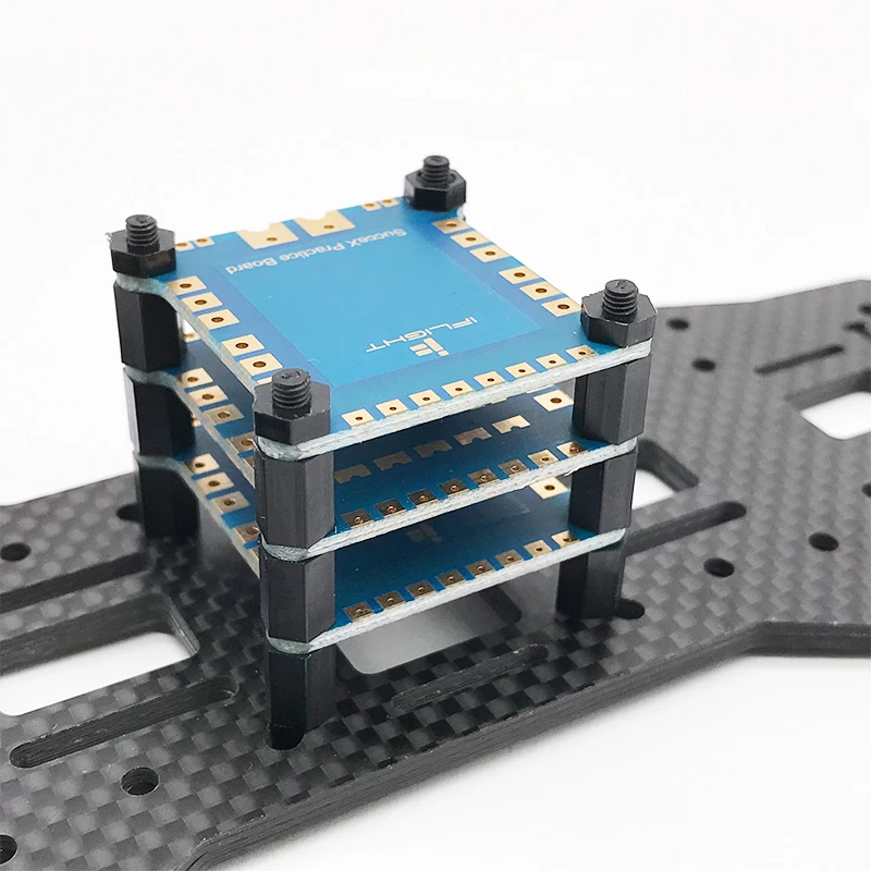 48 шт. распределительная плата M2 M3 нейлоновые пластиковые винты гайка-гвоздик для