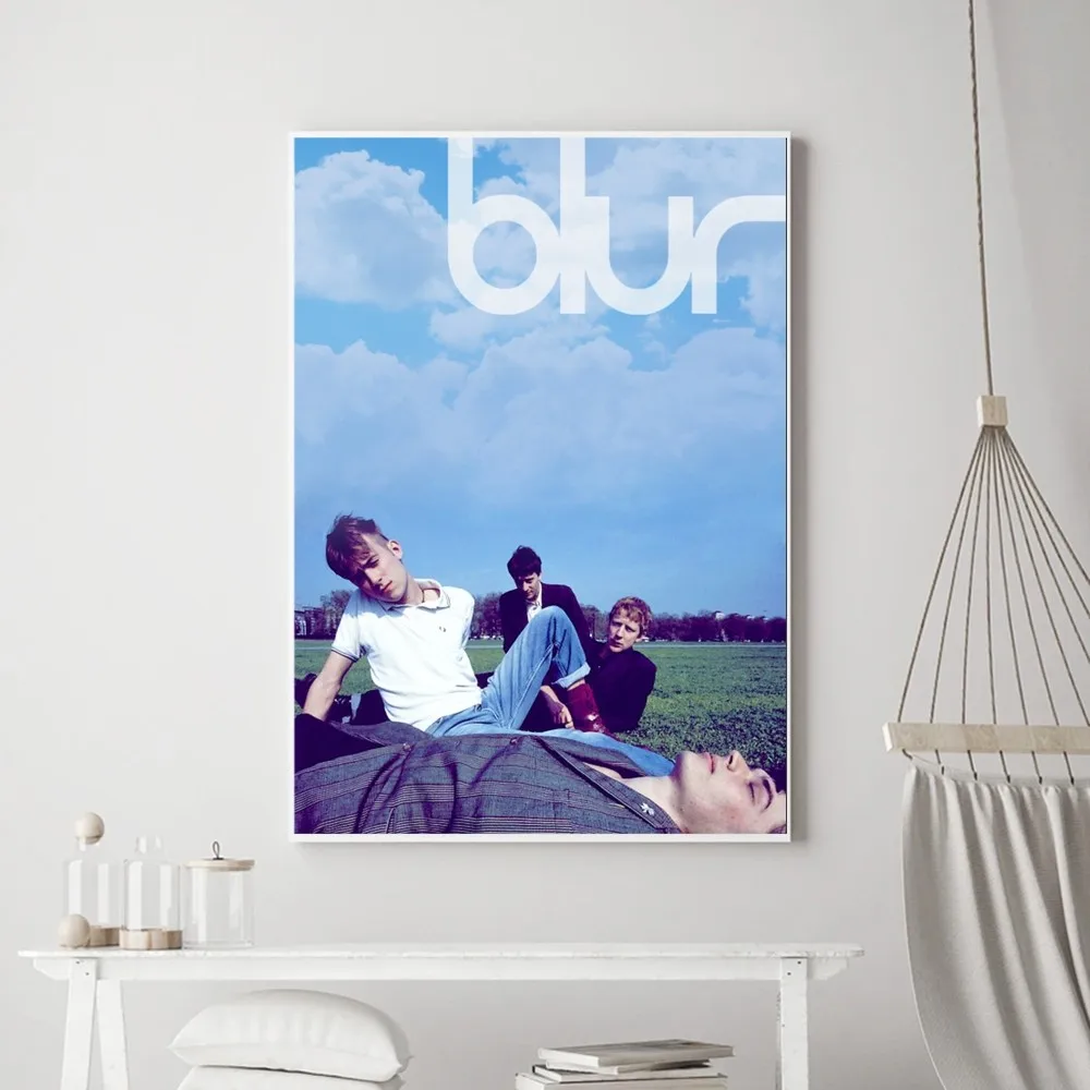 Размытый популярный постер рок-певицы печатный настенная живопись для спальни