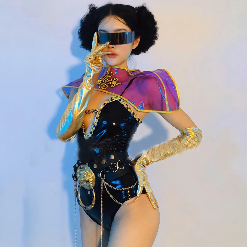 

Одежда для джазовых танцев, танцевальный костюм Gogo для ночного клуба, сценический костюм в китайском стиле, сексуальное боди, танцевальный костюм для шеста, одежда для диджея, клубная одежда