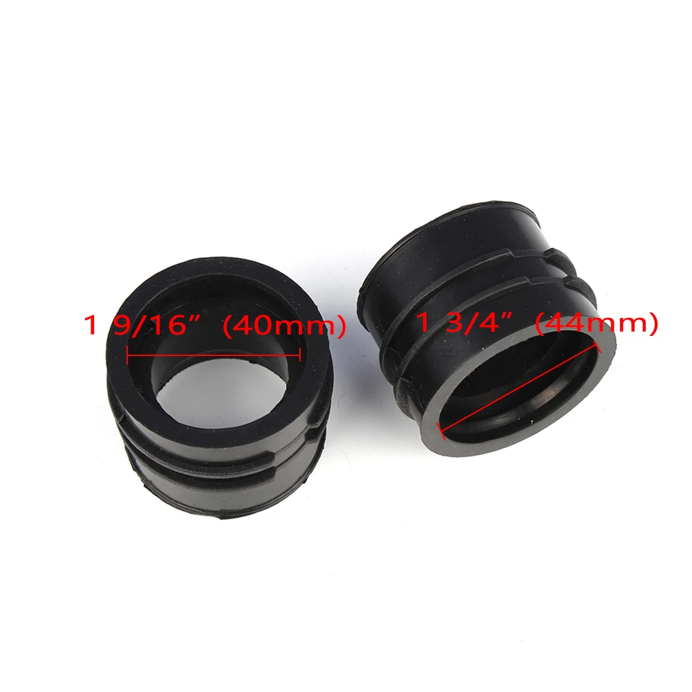 2Pcs Motorcycle Carburetor Intake Manifold Joint Boot For Kawasaki ER500 EX400 GPZ400S EX500 GPZ500 EN500 ZX1000 GPZ1000