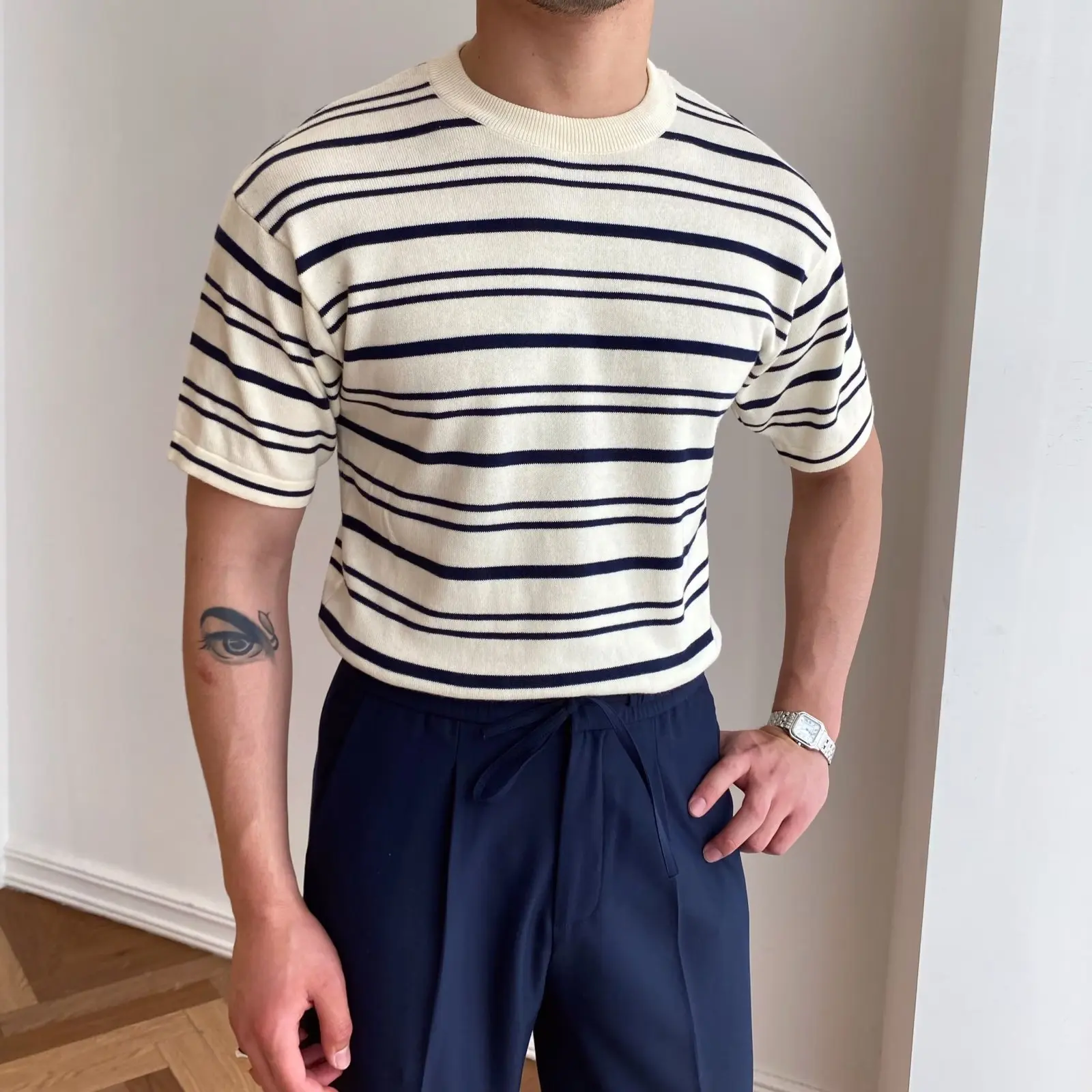 

Футболка мужская Трикотажная с коротким рукавом, размеры до 3XL