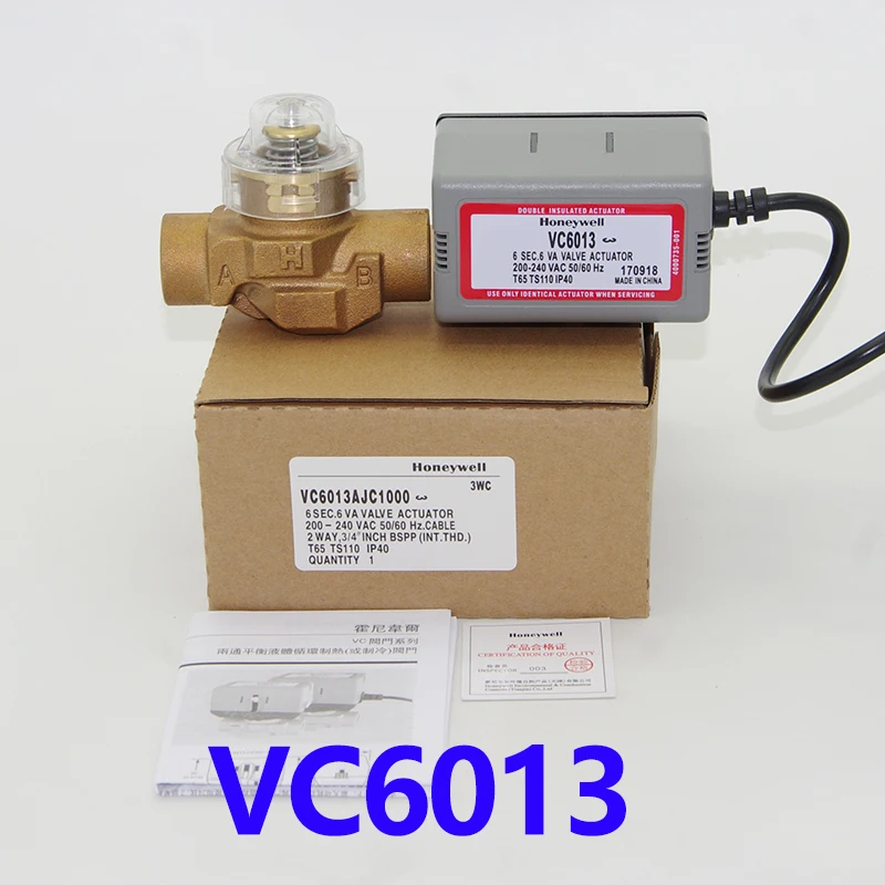 Электрический двухсторонний электрический клапан контроля температуры VC6013/VC4013 6