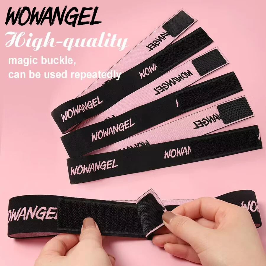 Wow angel Lace Melting Band Adjustable Elastic Band with Magic Tape 10PCS/5PCS/2PCS Elastic Band for Hair Edges Lace Edge Slayer