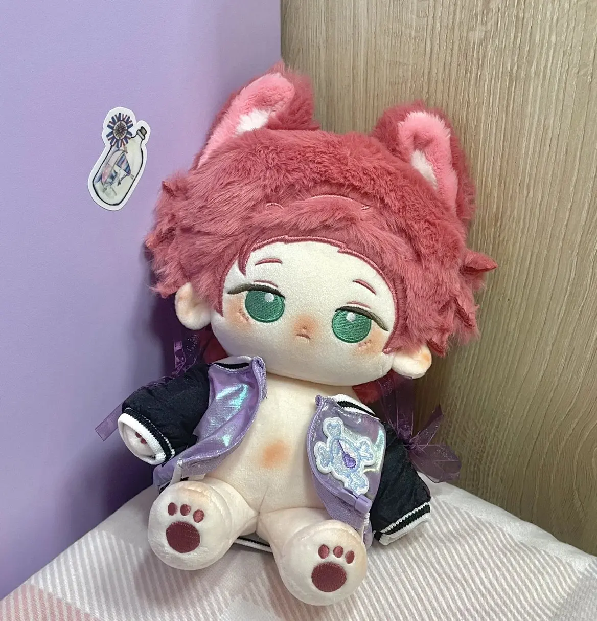 Предварительная продажа синий замок Mi Si Ya хлопковая мягкая кукла игрушка для