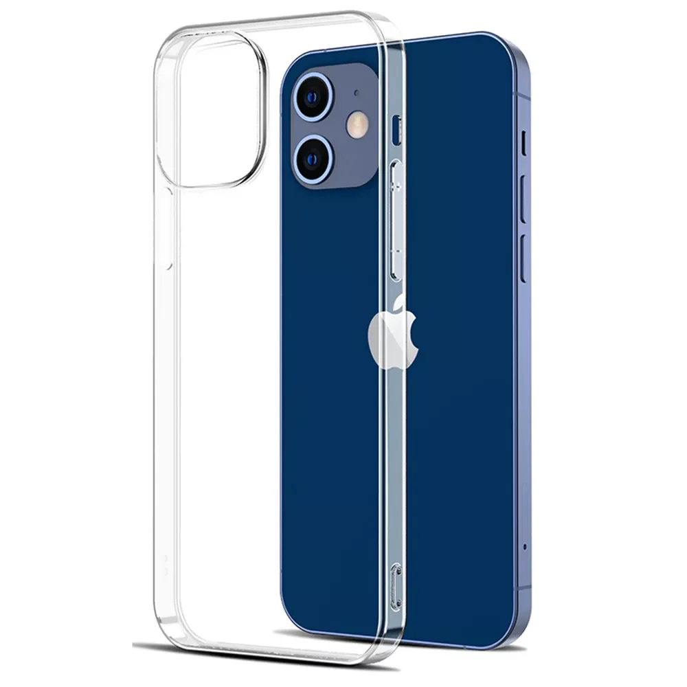 

Clear Silicone Case For iPhone 13 12 11 Pro X XR XS Max 5 6 s 4s 5s 6s 7 8 Plus SE 2020 i Mobile Phone Back Cover Soft TPU Shell