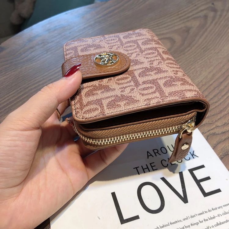 Мини-винтажный кошелек из натуральной кожи для женщин новая мода держатель