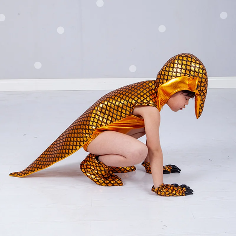 Детский костюм панголина для косплея из аниме костюмы на Хэллоуин мальчиков и