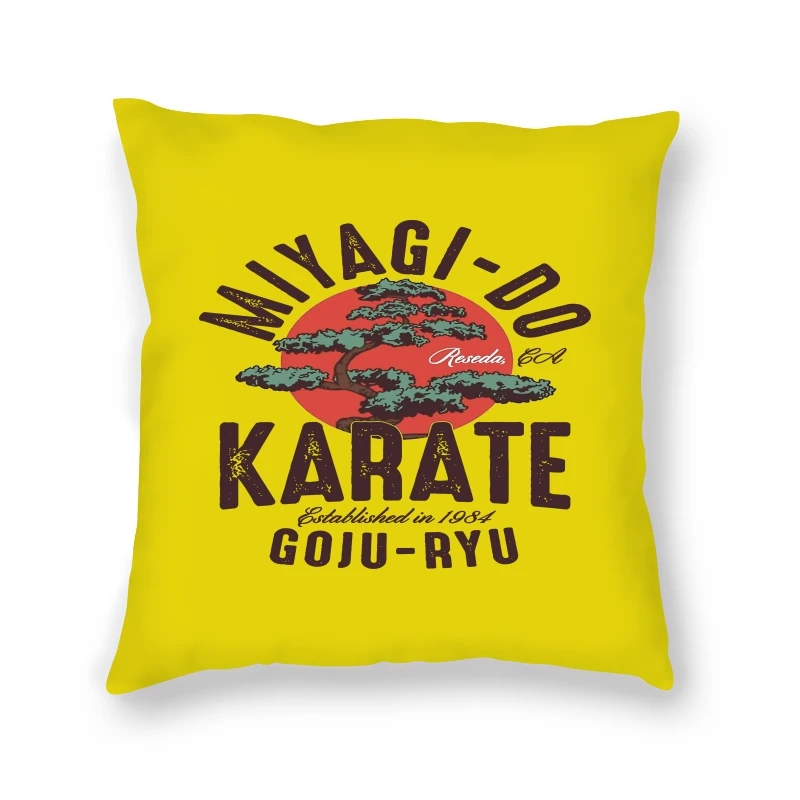 

KARATE Hip Hop Streetwear Japan Harajuku Printed 2021 's Pillow Case Pure Loose