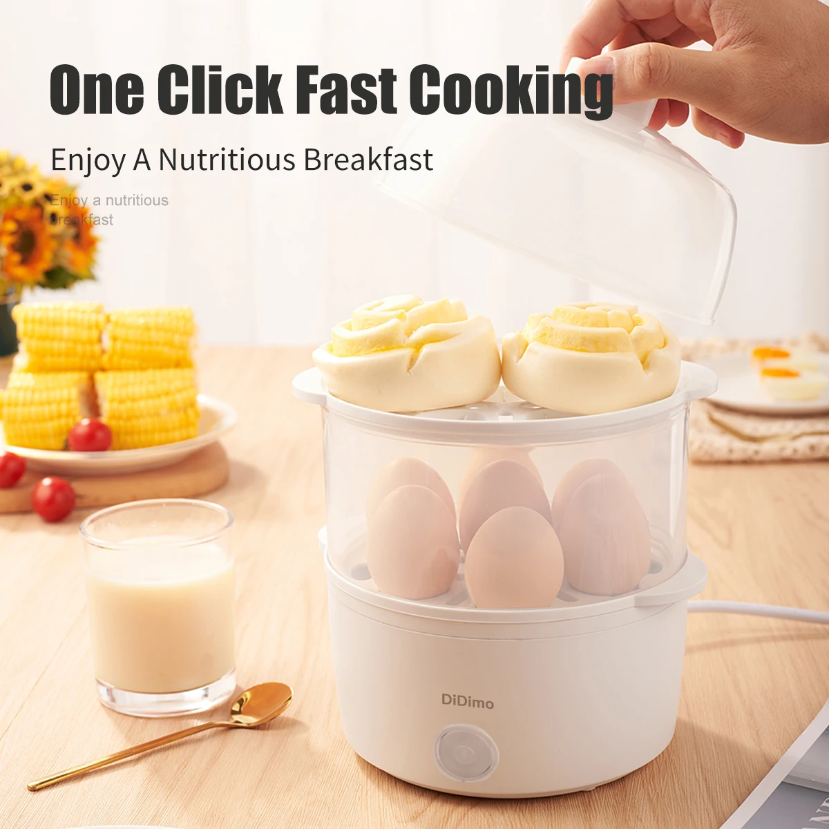 

Multifunctional household mini Fried Eggs artifact dormitory egg boiled egg inserted electric frying breakfast machine automatic