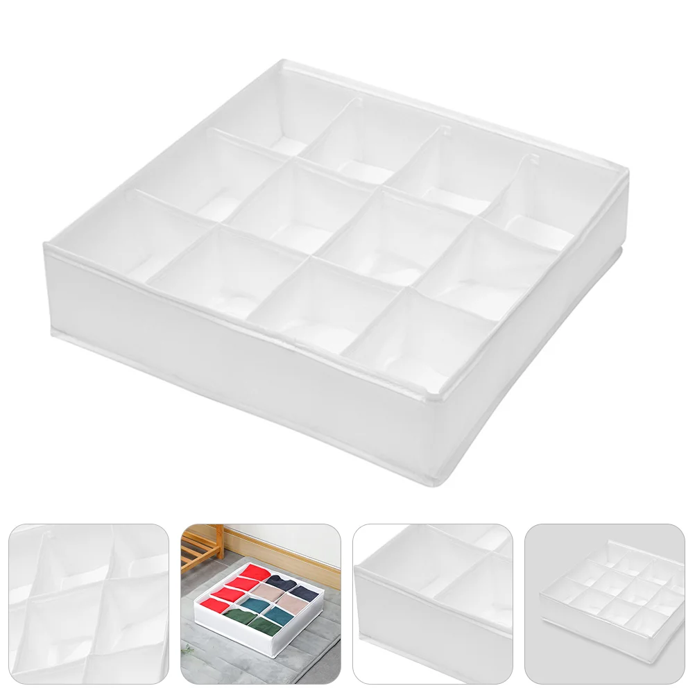 

1pc Foldable Drawer Organizer 12 Cell Sock Organizer Storage Case