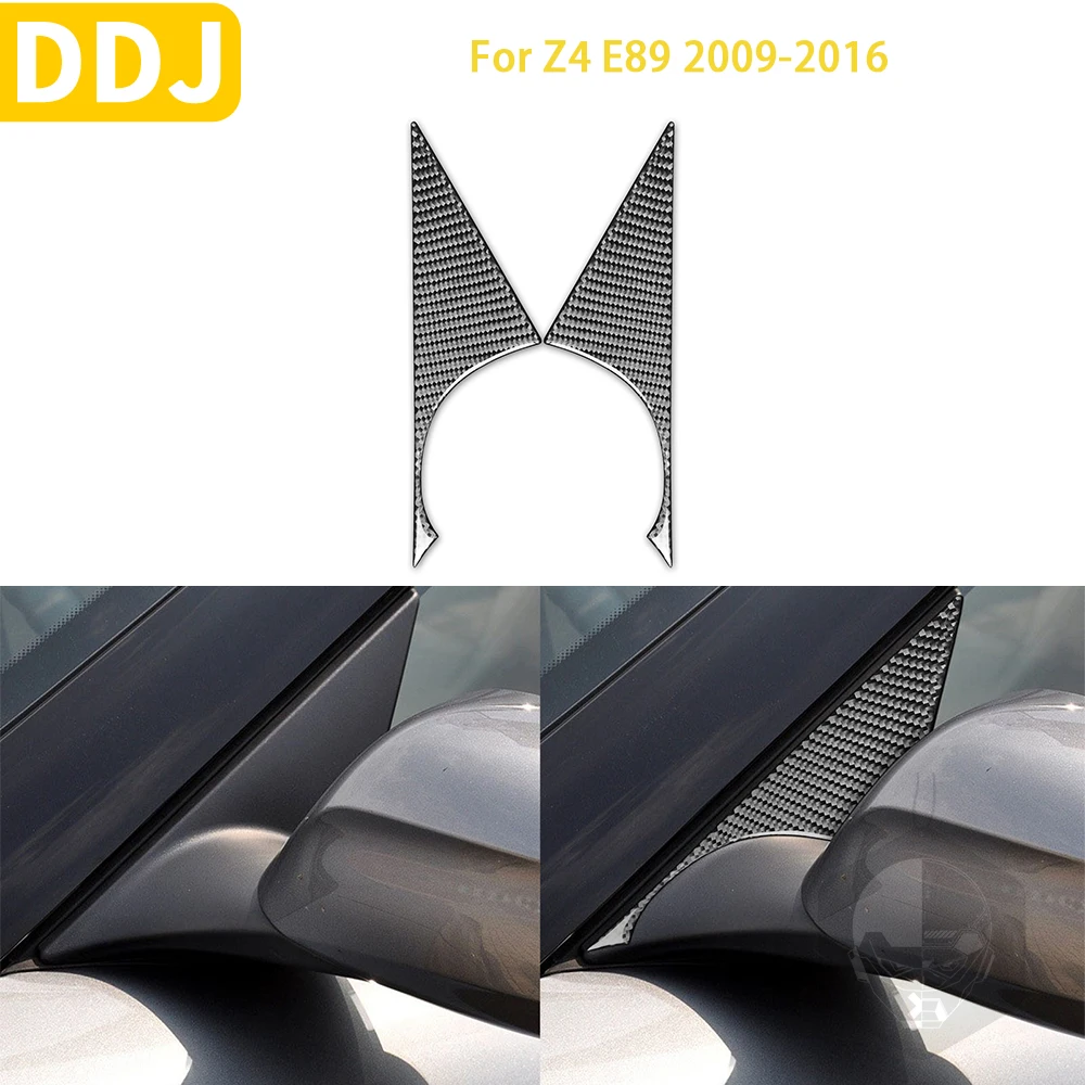 

Carbon Fiber For BMW Z4 E89 2009-2016 Accessories Roadster Door A Pillars Protective Cover Sticker Car Trim Exterior