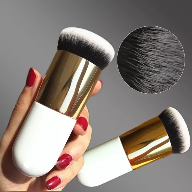 

NEW IN Chubby Pier Foundation Brush Flat Cream Makeup Brushes Professional Cosmetic Make-up Brush