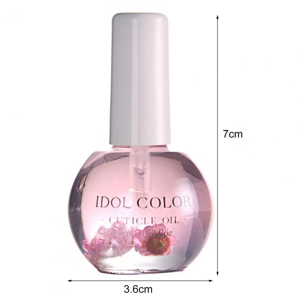 15ml Nail Softener Oil Quick Absorption Non-Irritating Plant Extracts Peach Flavor Cuticles for Home |