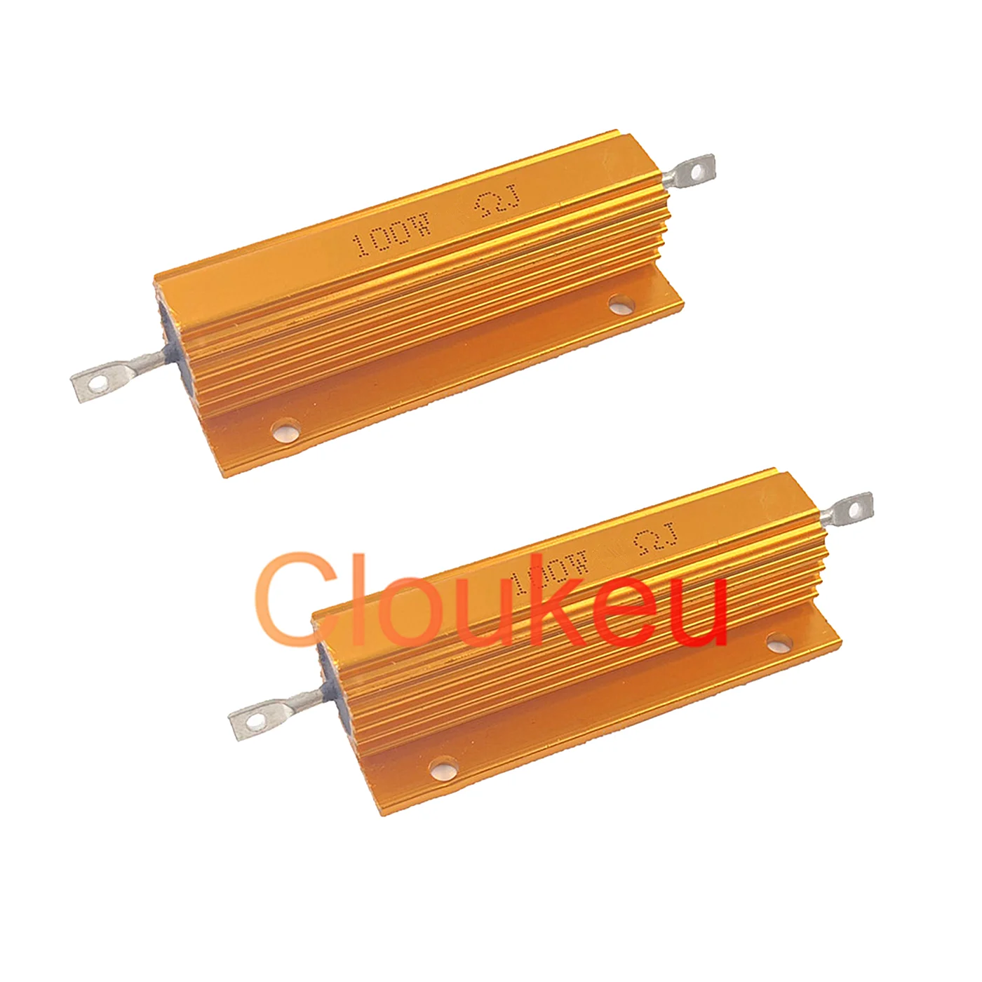 

Gold Aluminum shell resistor RX24-100W 5% 22R 24R 25R 27R 30R 32R 33R 35R 36R 39R 40R 45R 47R 48R 50R 51R 56R 60R 62R 65R ohm