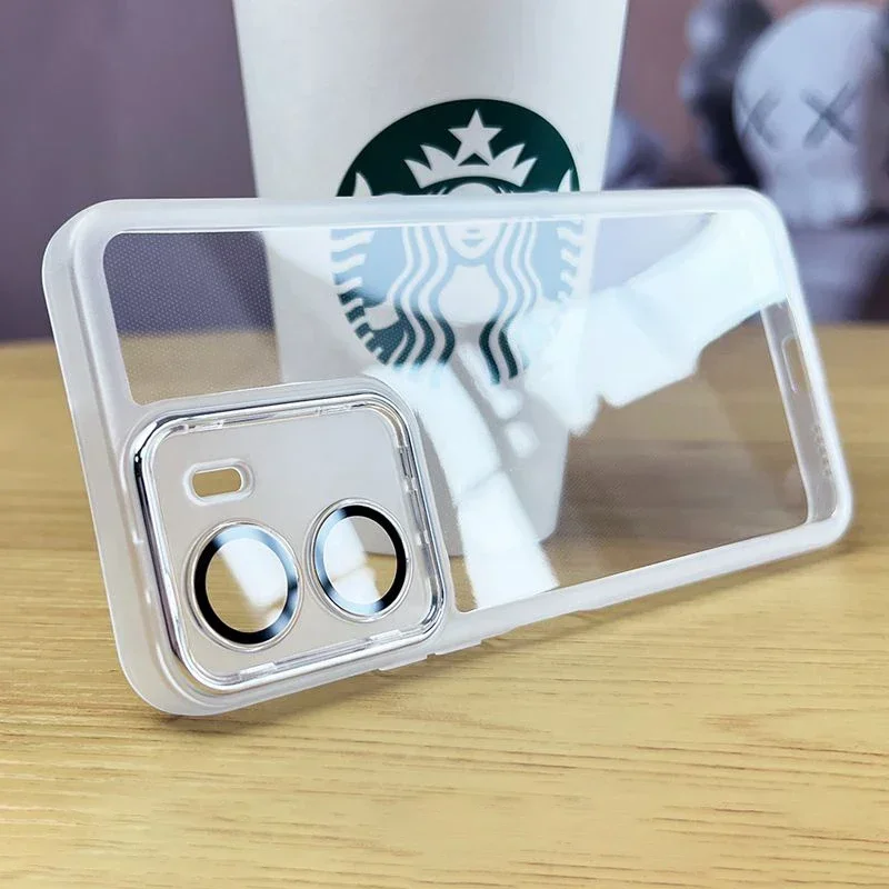 Мягкая силиконовая задняя крышка для VIVO Y16 Y35 Y35M Y53T Y56