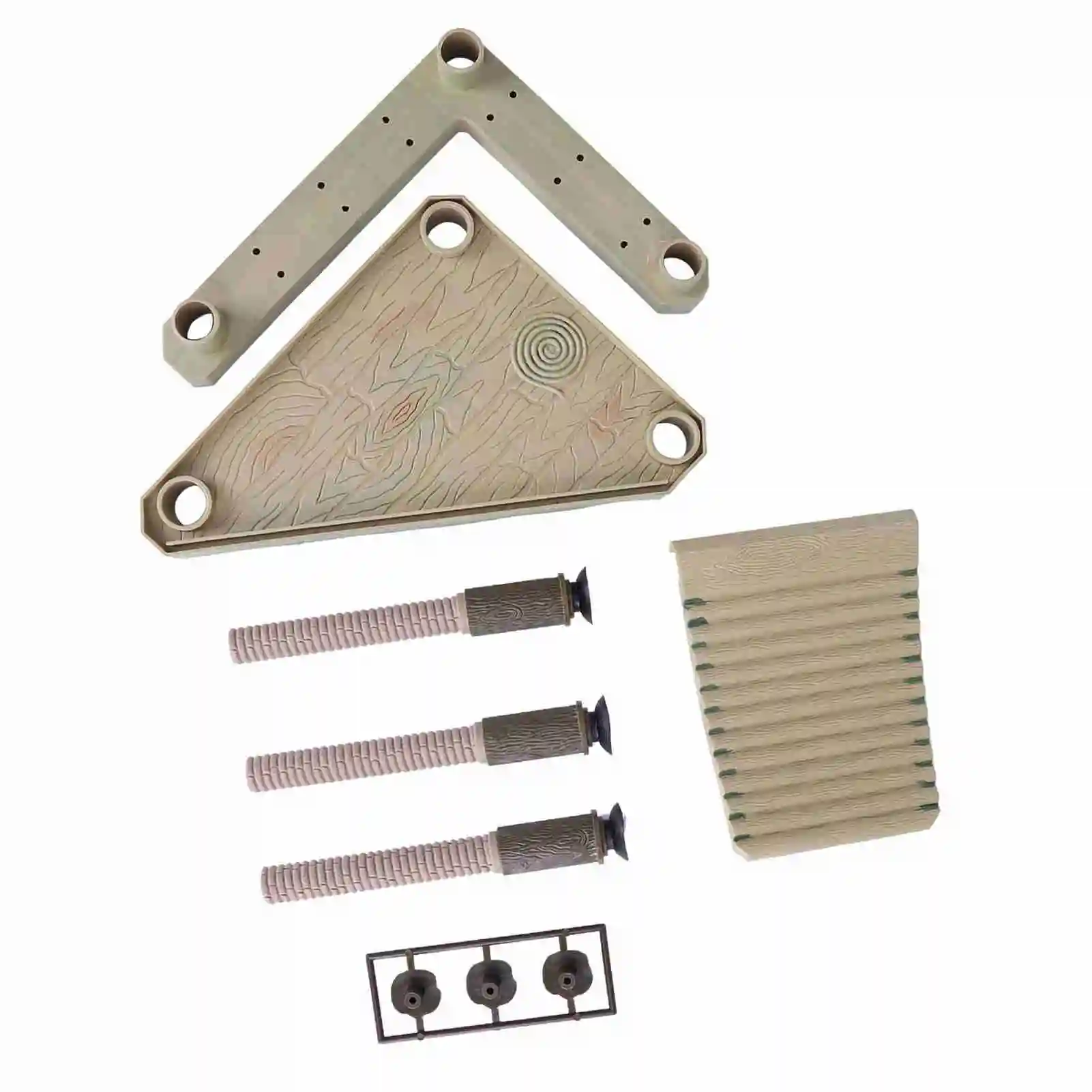 ZK20 Плавающая платформа для рептилий пирс с рампами лестницей украшение