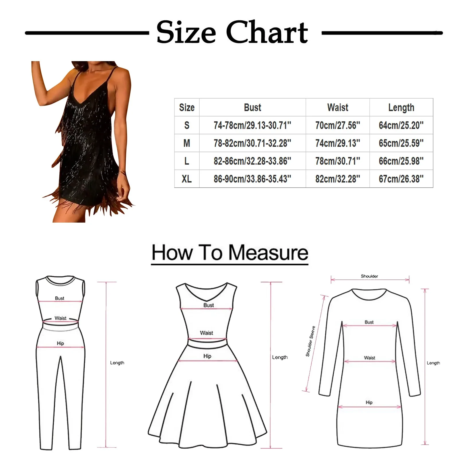 Женское мини-платье с бахромой и блестками