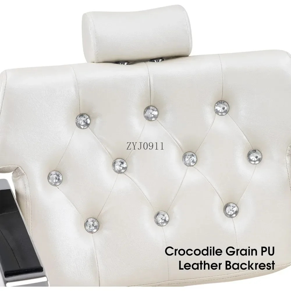 Стул для салона парикмахерское кресло с откидной спинкой парикмахера