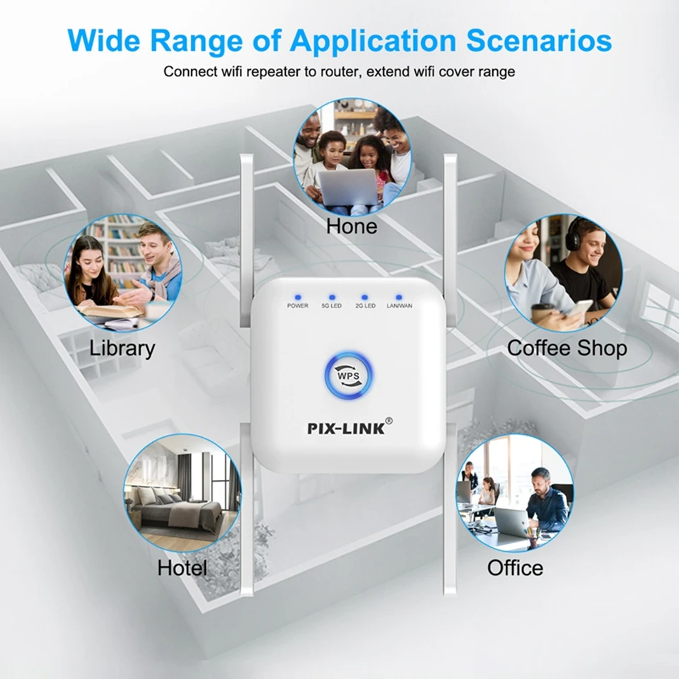 Ретранслятор Wi-fi 2 4 ГГц 5 | Компьютеры и офис