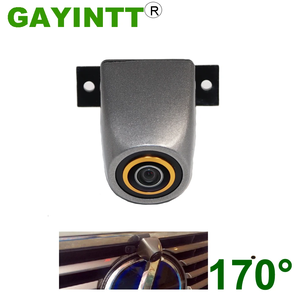 GAYINTT 170° Vehicle HD Car Front View Camera for Lexus RX 2013 2014 2015 2016 2017 Night Vision Waterproof CCD GAYINTT 170° Vehicle HD Car Front View Camera for Lexus RX 2013 2014 2015 2016 2017 Night Vision Waterproof CCD