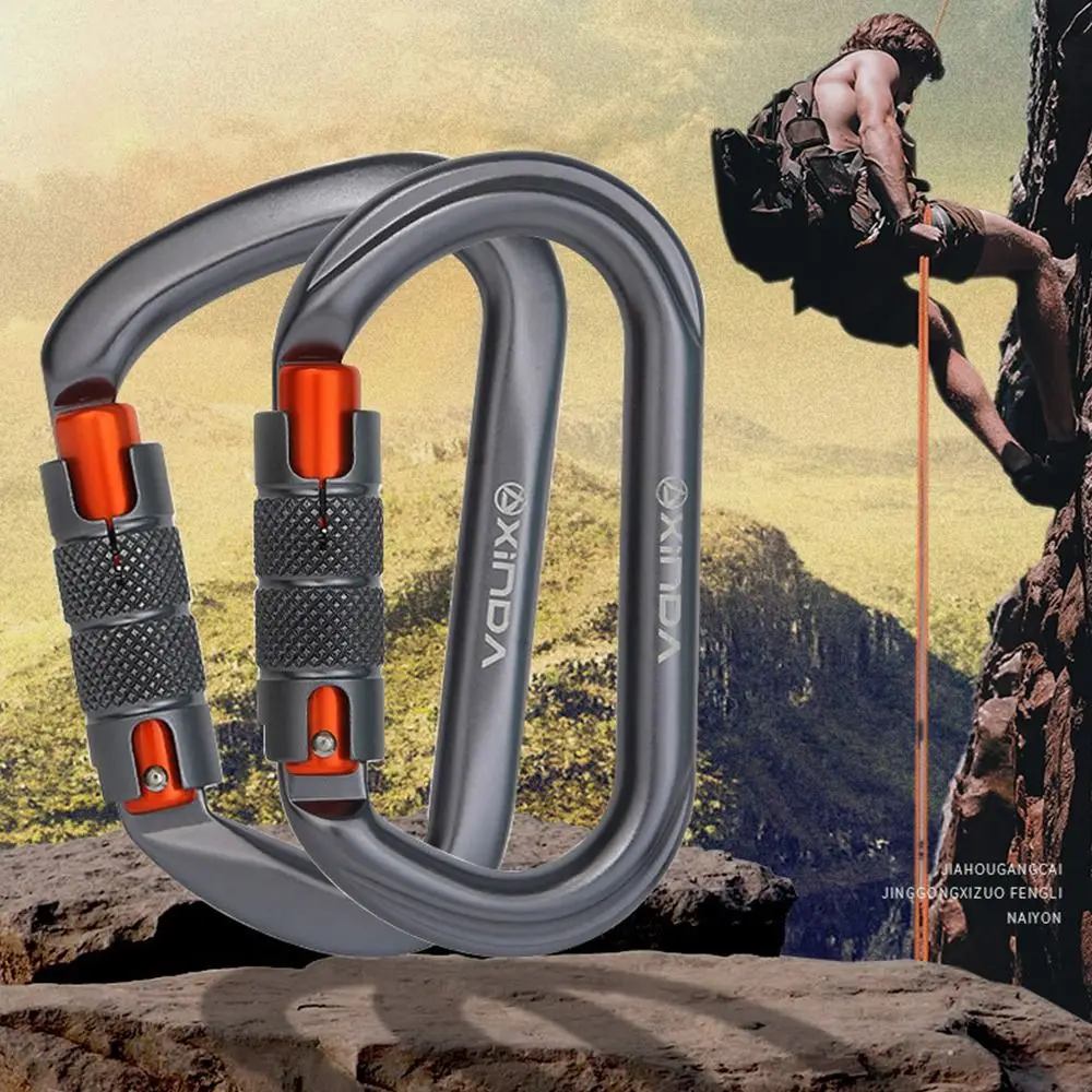 

Высококачественное безопасное оборудование, многоцветная алюминиевая кнопка для скалолазания, сплав, карабин, пряжка, брелок для кемпинга