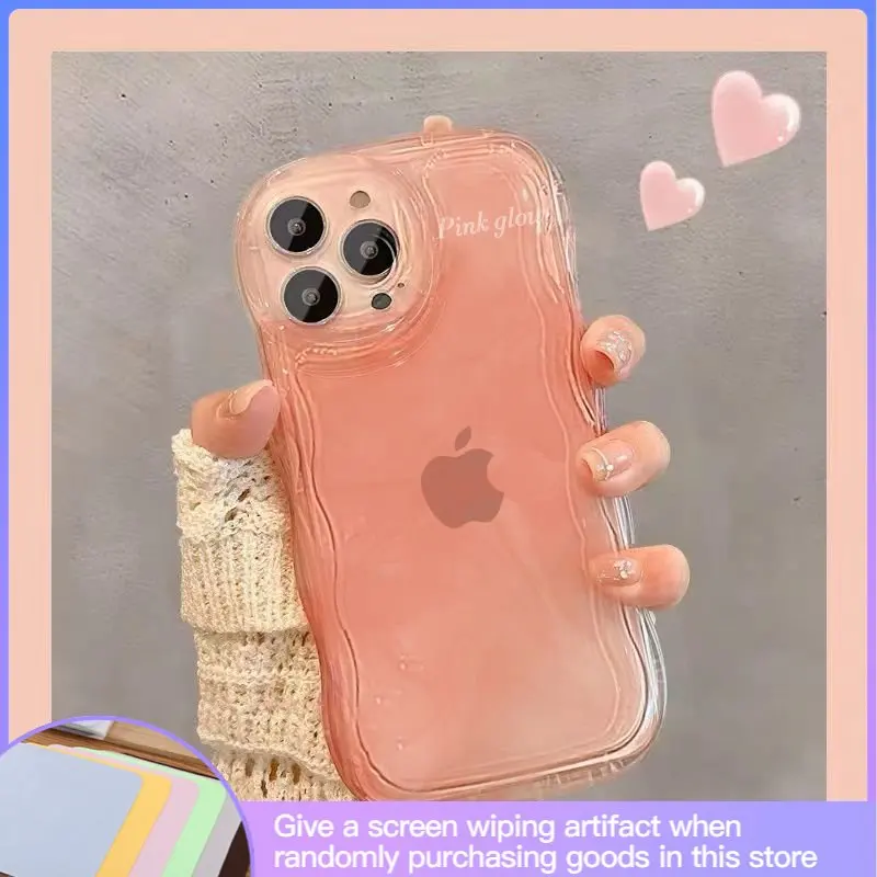 

Wavy Edge Phone Case Suitable for IPhone14 14Promax 13promax 11Promax 12Promax Xr Xs 13pro Simple and Stylish Soft Phone Case