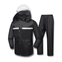 mens motorcycle raincoat waterproof biker black thick camping raincoat fishing overalls casaco masculino camping supplies