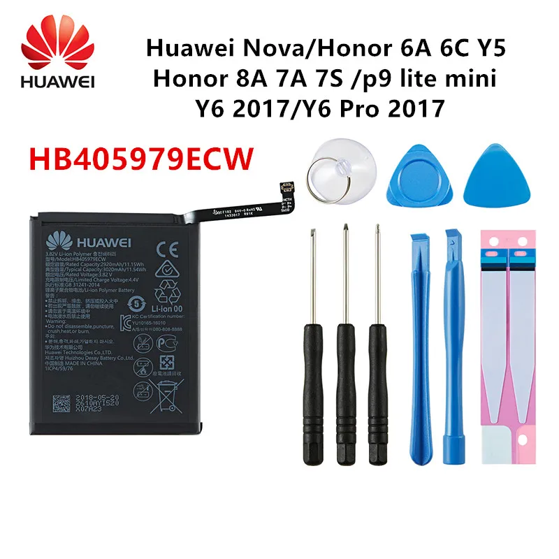 100% Оригинальный аккумулятор Hua Wei для Huawei Nova/Nova 2/Nova 2 Plus Enjoy 6S/ Honor 7 G10/Mate 10 Lite/p9 lite