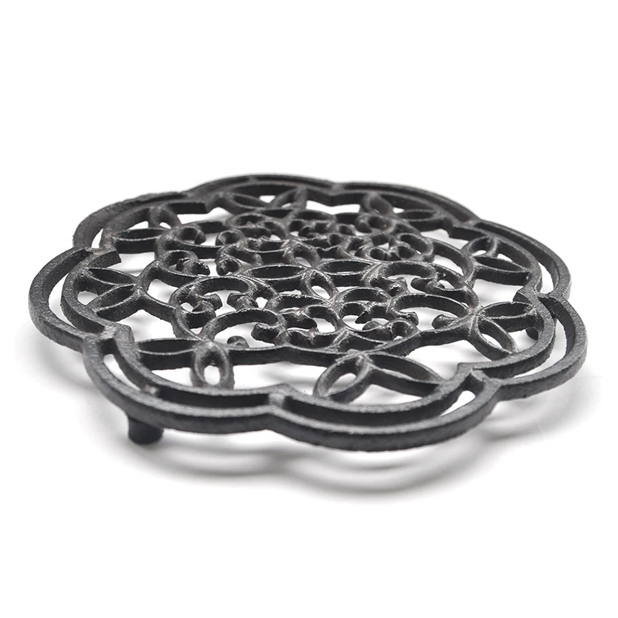 

Сверхпрочные Чугунные Круглые Металлические Подставки Для Горячих Кастрюль И Сковородок Диаметром 7,7 Дюйма