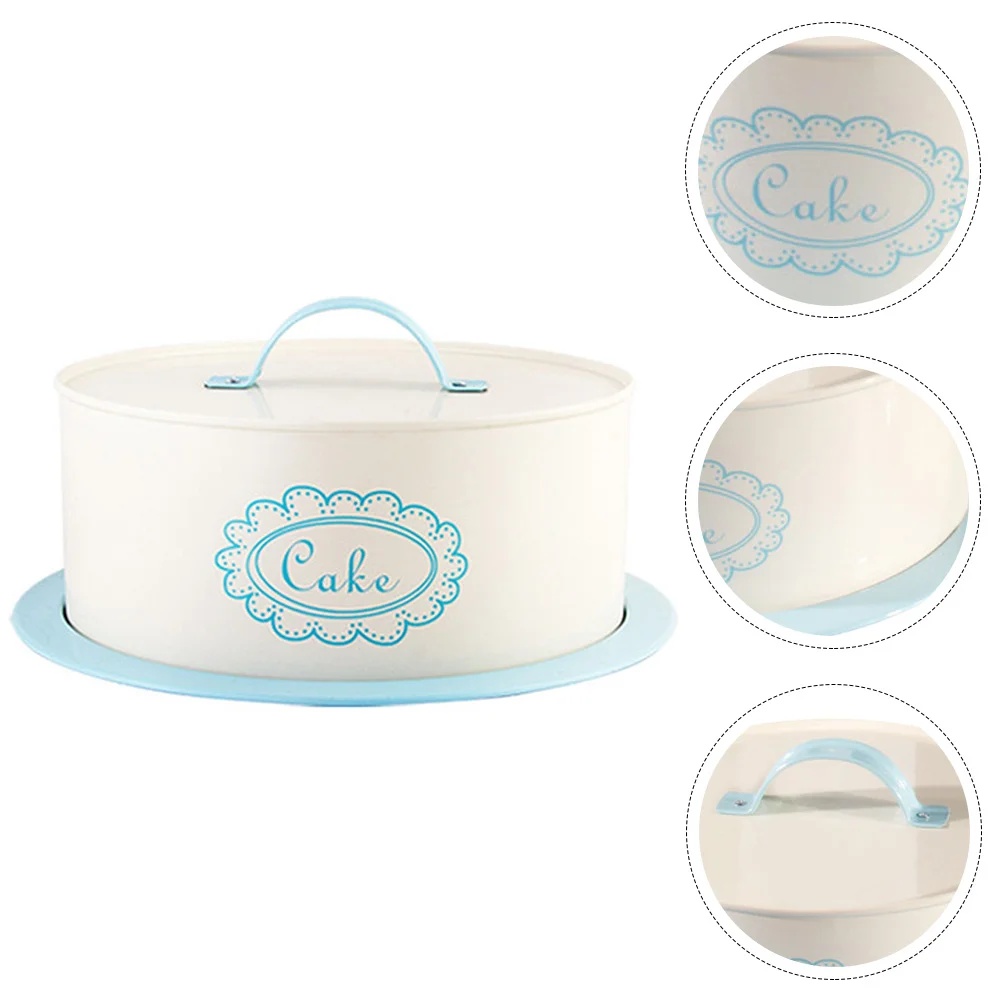 

Cake Box Cover Dome Container Cheese Cupcake Display Holder Stand Platter Carrier Tray Cupcakes Dessert Pastry Cloche Storage