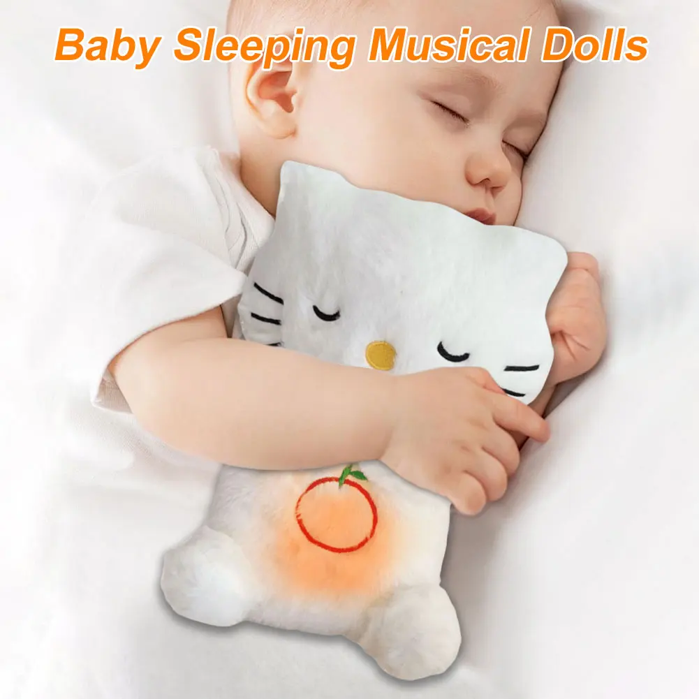 Мягкая игрушка для новорожденных с музыкальными лампочками