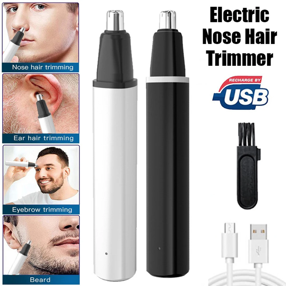 

Electric Nose Hair Trimming Shaver Portable Nose Hair Eyebrow Removal Shaver for Men Multifunctional Face Care Supplies