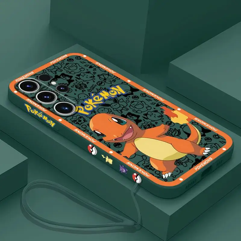 P-Pokemon чехол для телефона OPPO A5 A5s A7 A11 A16 A17k A18 A12 e A15 A16s A31 A32 A33 A35 A53 A38 A54 A74 4G 5G мягкий