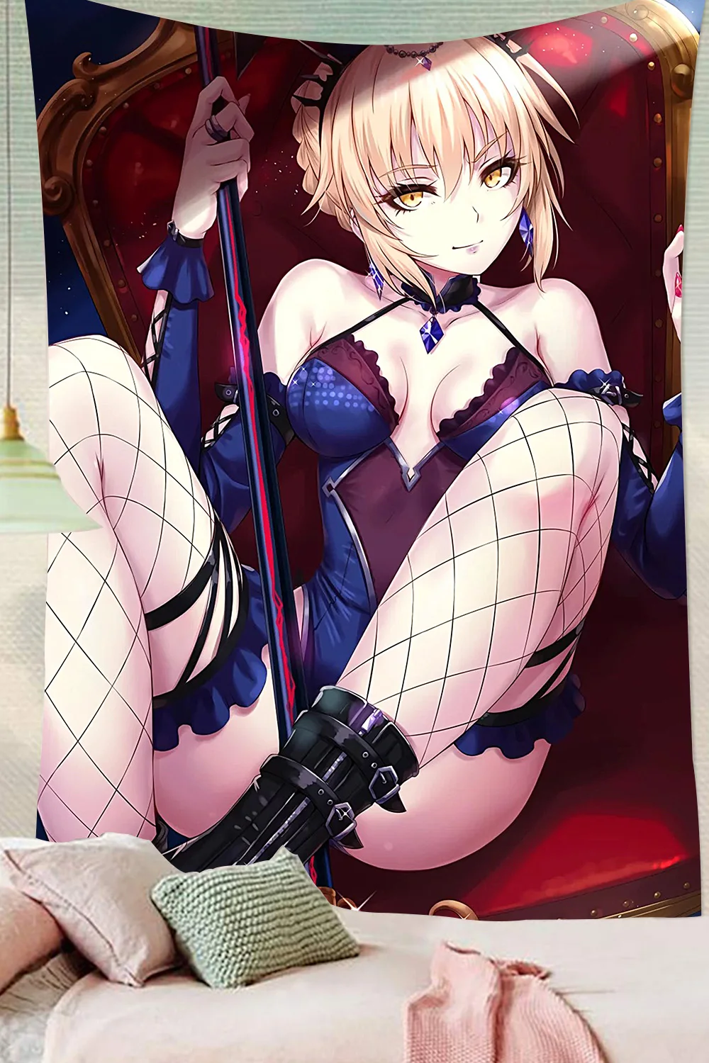 

Японский аниме настенный гобелен японская манга девушка искусство настенные подвесные гобелены для гостиной искусство