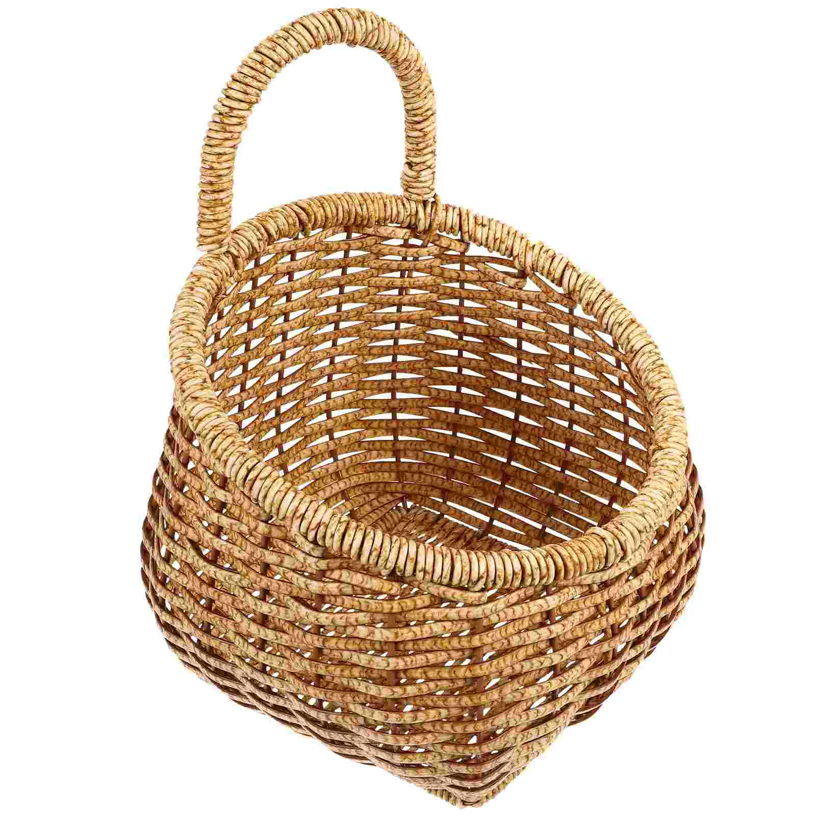 

Wall Hanging Basket Ginger Garlic Basket Fruit Storage Basket Hanging Flower Basket