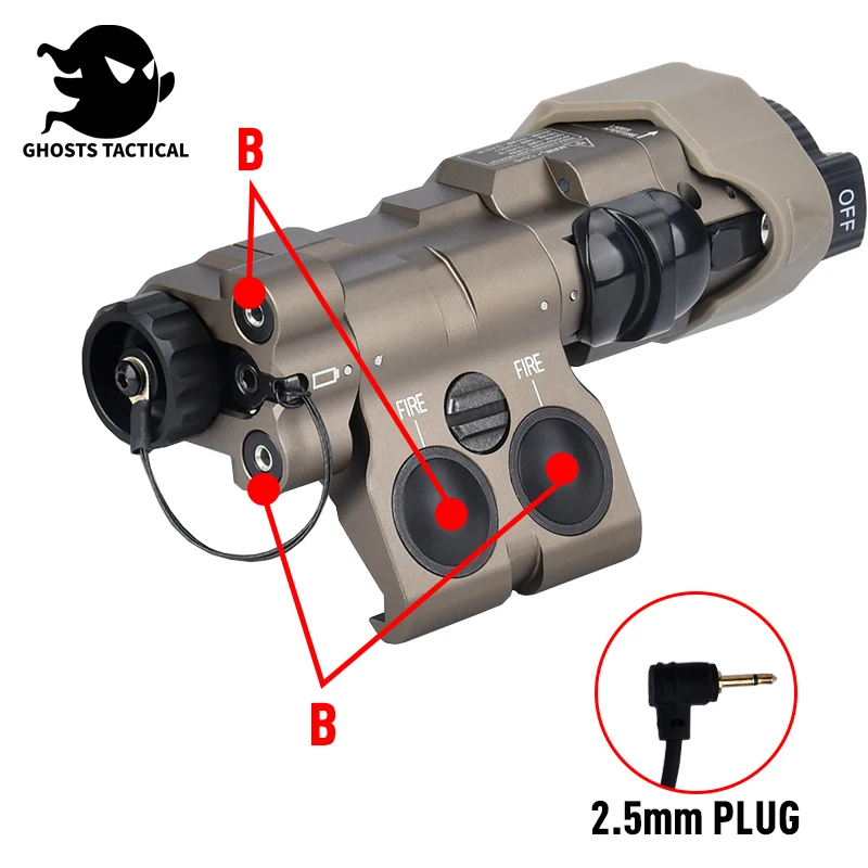 WADSN MAWL C1 Металл Красный Зеленый Синий Лазер Новый Mawl-C1 ИК видимый Белый