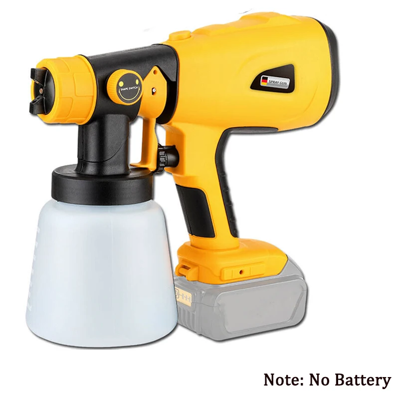 

Ручной Электрический пистолет-распылитель Dewalt, 800 мл, 18 в, 20 в, литиевая батарея, беспроводная яркая фотография с 3 режимами распыления