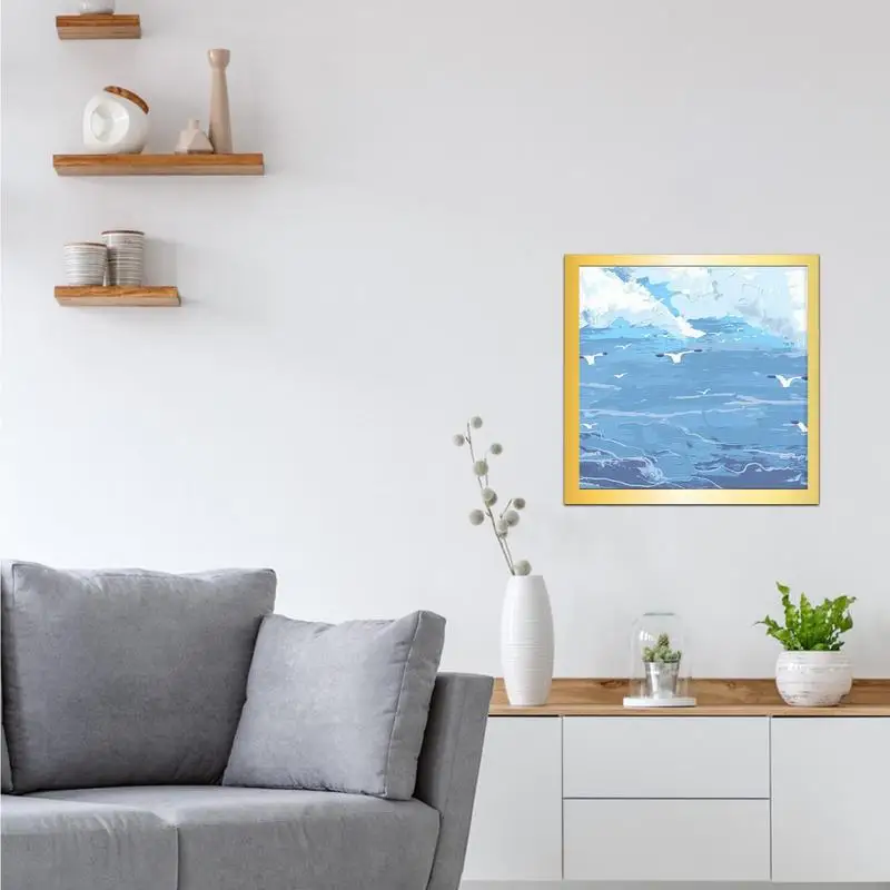 

Diamond Art Painting Frames 30x30 Magnetic Poster Frame For Wall 30x30 CM Wall Photo Frames Picture Frame Set Display Picture