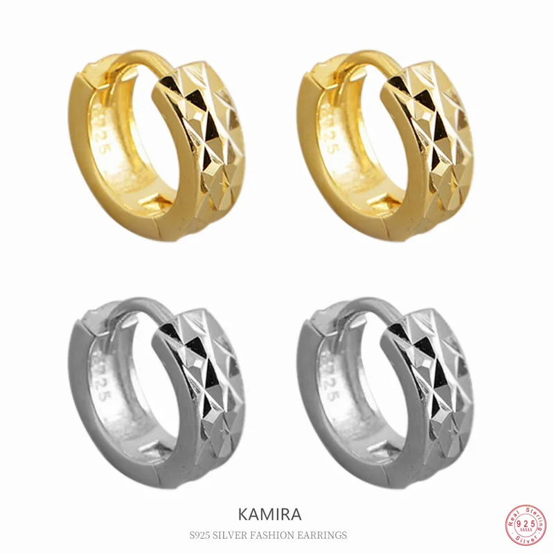 

Женские серьги-кольца из серебра 100% пробы