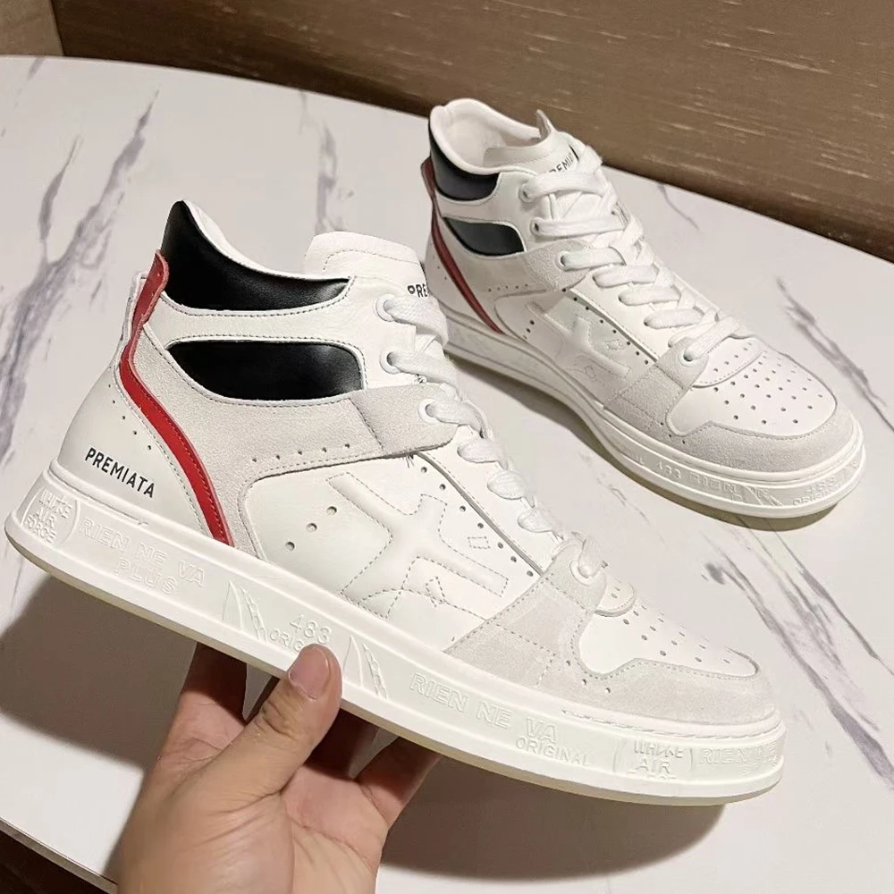 PREMIATA/мужская модная легкая роскошная замшевая повседневная обувь для скейтборда