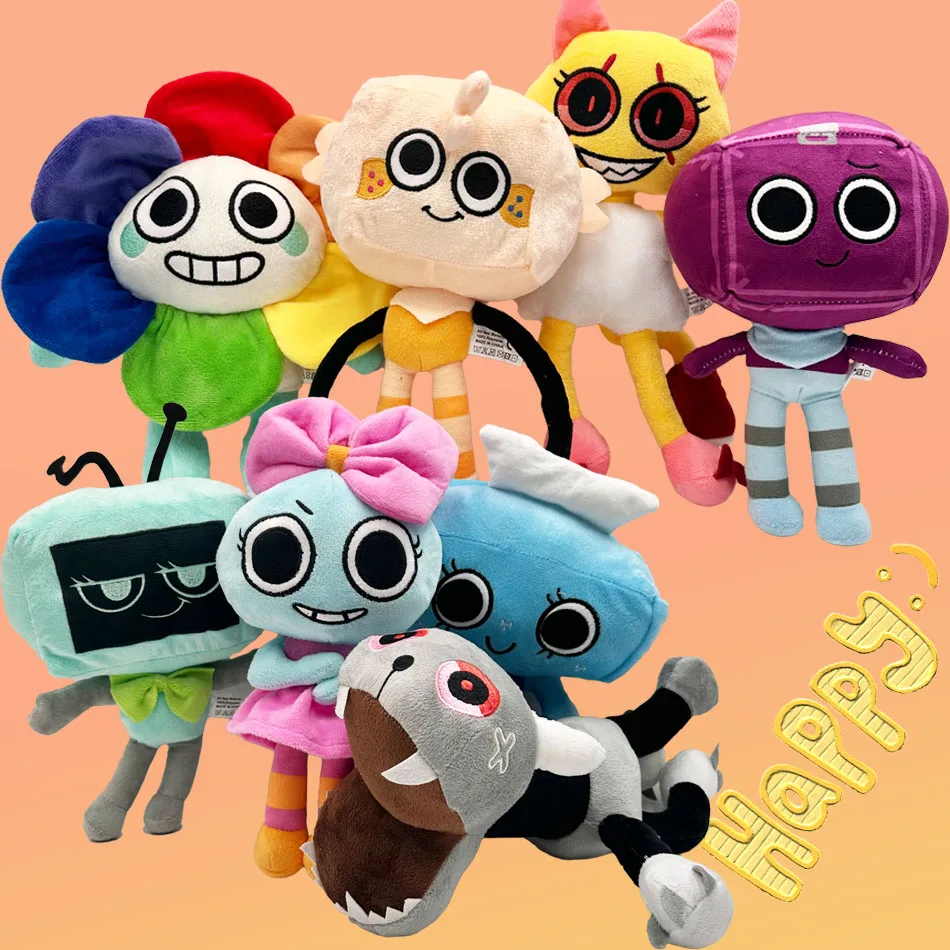 Мягкая Игрушка Dandy's World Plushie — Милый Медведь С Гальками Goob